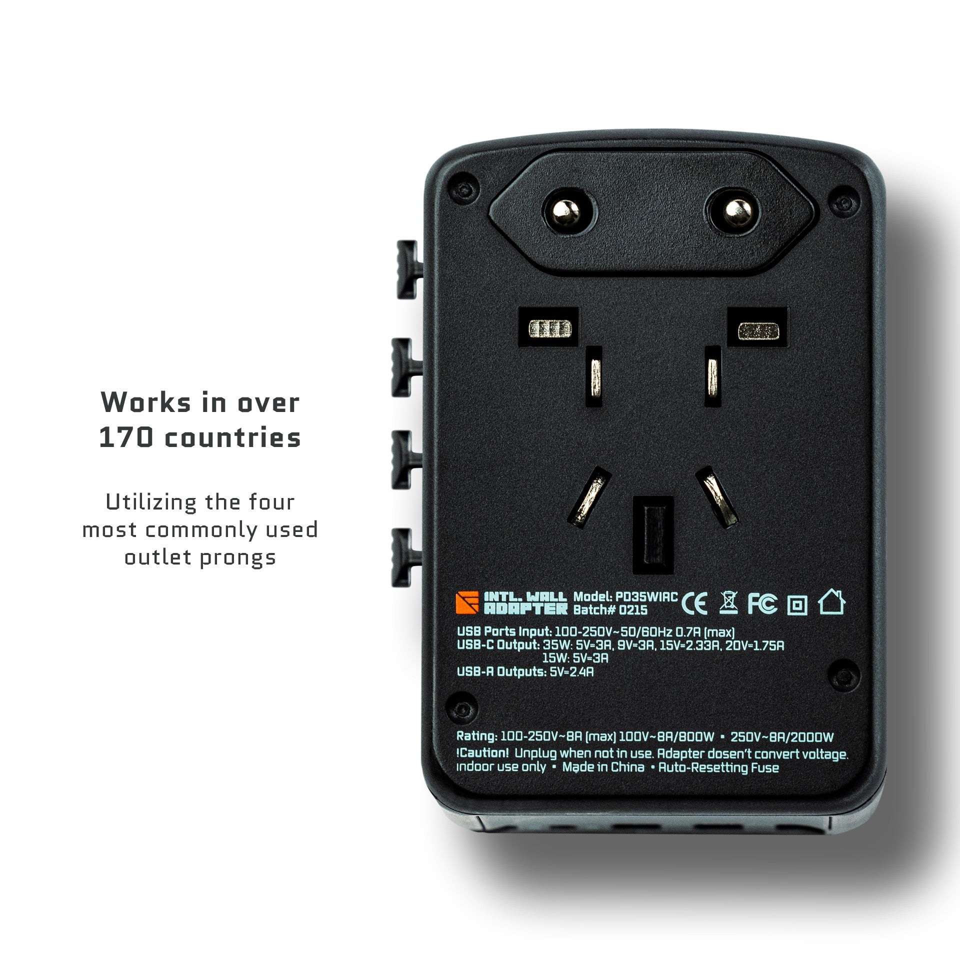 Adapter Wall Simple Int'l Wall Adapter – Dark Energy